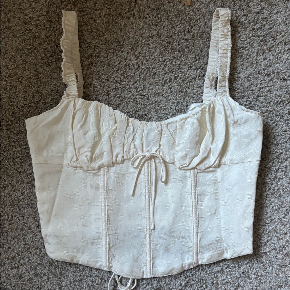 FOR LOVE AND LEMONS CORSET TANK